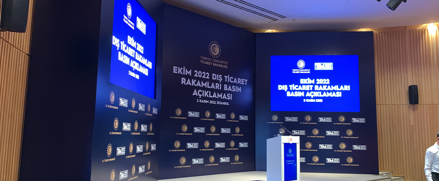 2022 Dış Ticaret Rakamları Basın Açıklaması